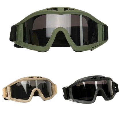 Airsoft Tactical Goggles 3 Lens