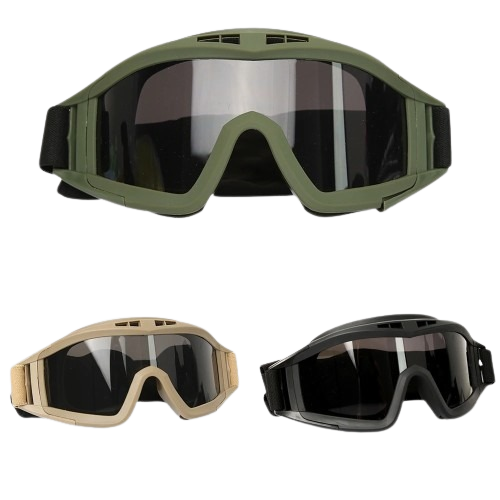 Airsoft Tactical Goggles 3 Lens