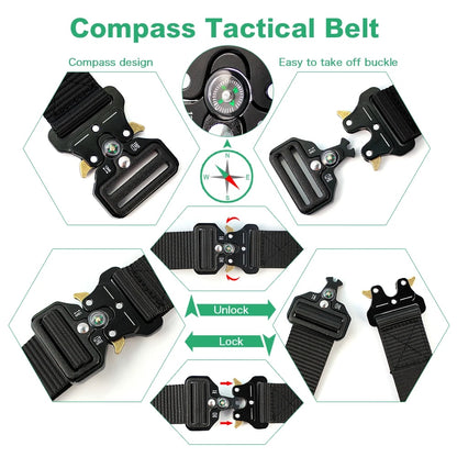 Tactical Combat Belt